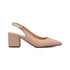 Décolleté slingback color nude con tacco 5,5 cm Lora Ferres, Donna, SKU w021000265, Immagine 0